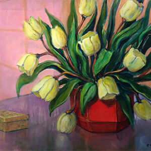 Yellow Tulips by Kathy Carlson